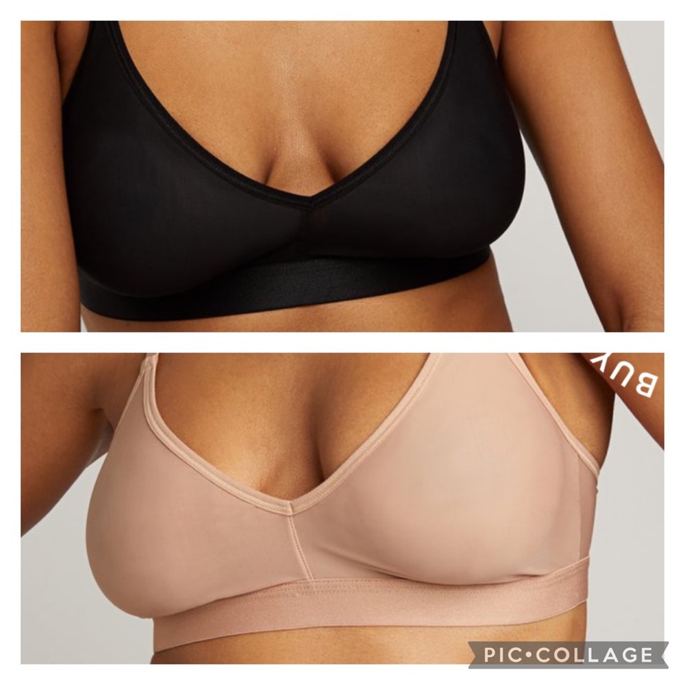 NWOT Bundle of 2 Negative silky non-wire bras